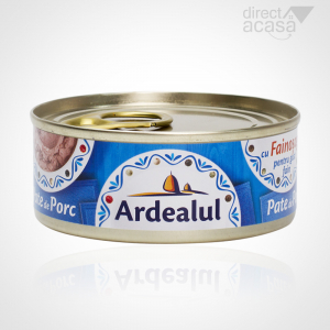 Conserve carne si peste - PATE ARDEALUL DE PORC 100G