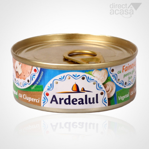 Conserve carne si peste - PATE ARDEALUL VEGETAL CU CIUPERCI 100G