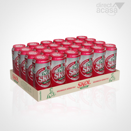 Bere - BERE SKOL DOZĂ 24x0.5L SGR