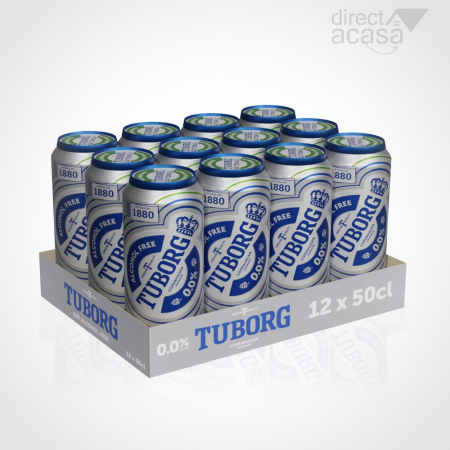 Bere - BERE TUBORG 0% DOZĂ 12x0,5L SGR