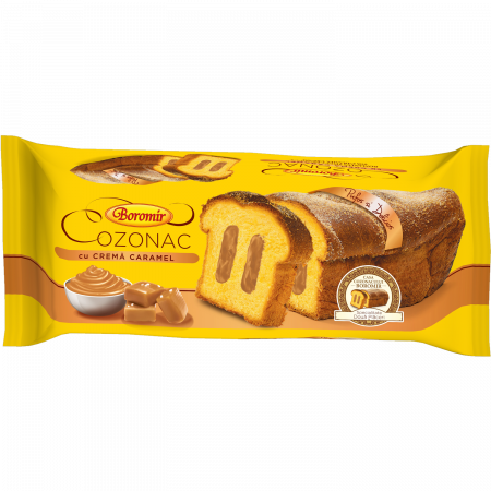 Cozonaci - BOROMIR COZONAC CU CREMĂ DE CARAMEL 450G