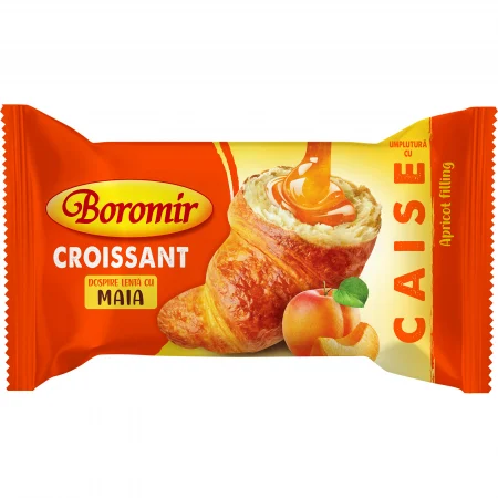 Croissante - BOROMIR CROISSANT CU UMPLUTURĂ DE CAISE 60 G