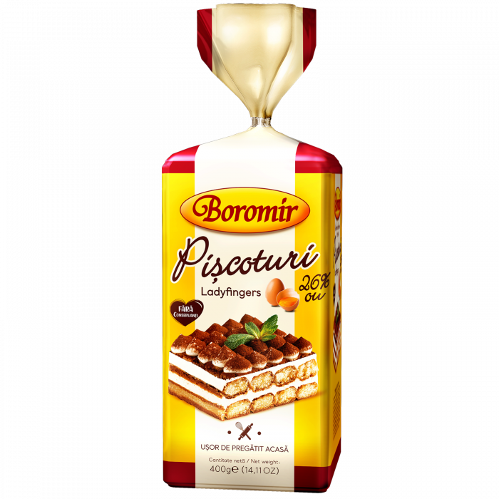 Prajituri - BOROMIR PIȘCOTURI 400 G