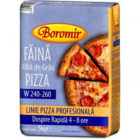 Faina, malai, gris si pesmet - FAINĂ ALBĂ GRÂU PIZZA RAPIDĂ 5KG