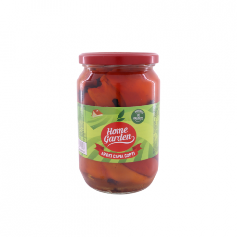Legume si fructe conservate - HOME GARDEN ARDEI CAPIA COPT 720 ML ( NET 680 G )