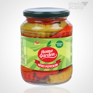 Legume si fructe conservate - HOME GARDEN ARDEI PEPPERONI 720 ML