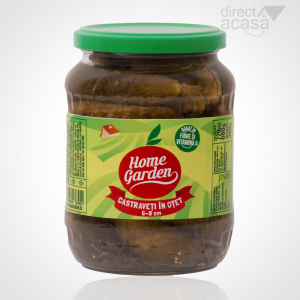 HOME GARDEN CASTRAVEȚI ÎN OȚET 6 - 9CM 900G [2]