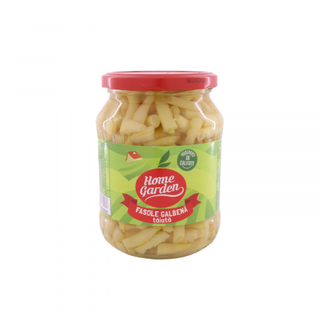 Legume si fructe conservate - HOME GARDEN FASOLE GALBENĂ BORCAN 720ML