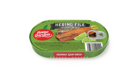 Conserve carne si peste - HOME GARDEN HERING FILE AFUMAT 170G