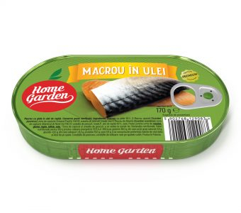 Conserve carne si peste - HOME GARDEN MACROU ÎN ULEI 170G