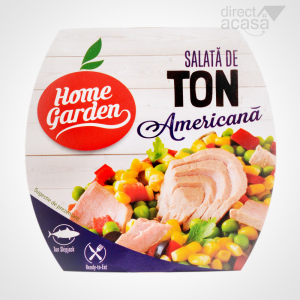 Conserve carne si peste - HOME GARDEN SALATA NEW DE TON AMERICAN 160G