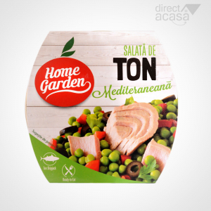 Conserve carne si peste - HOME GARDEN SALATA NEW DE TON MEDITERAN 160G