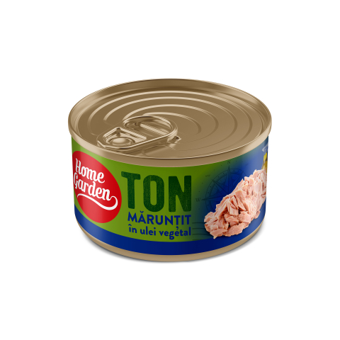 Conserve carne si peste - HOME GARDEN TON MARUNȚIT ÎN ULEI VEGETAL 80G