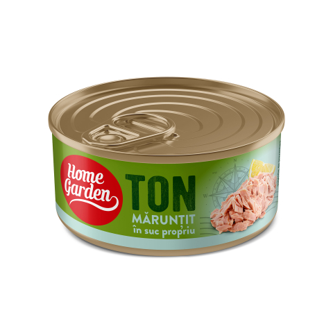 Conserve carne si peste - HOME GARDEN TON MĂRUNȚIT SUC PROPRIU 170G