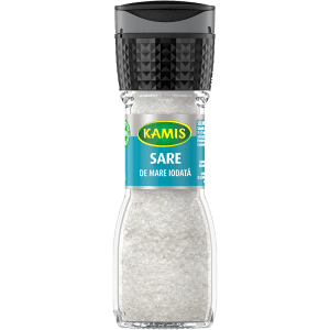 Alimente de baza - KAMIS RÂȘNIȚĂ SARE DE MARE IODATĂ 90G
