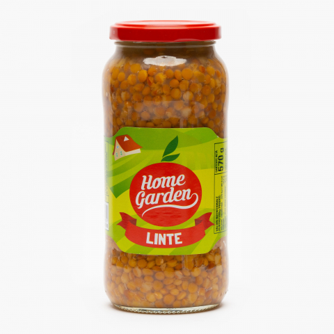 Legume si fructe conservate - Linte 570G - Home Garden