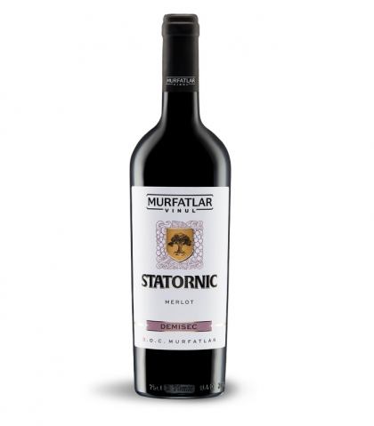 Bauturi - Murfatlar Statornic Merlot Demisec 0.75L
