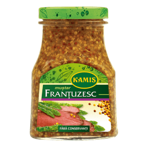 Ketchup, mustar si alte sosuri - MUȘTAR FRANȚUZESC 185G