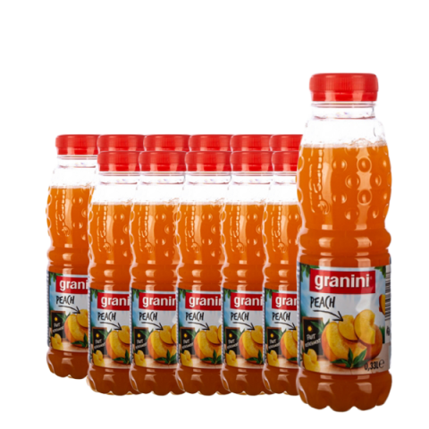 Nectar - GRANINI PIERSICI PET 0.33 L 12 BUC SGR
