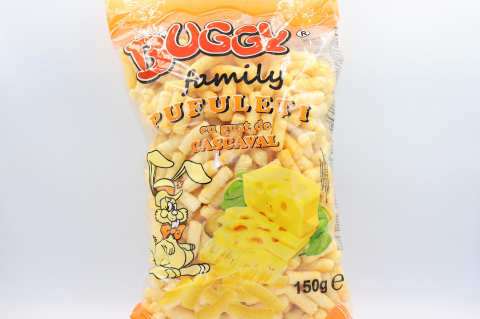 Pufuleti - PUFULEȚI FAMILY CAȘCAVAL 10X150 G
