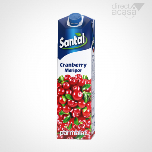 Bauturi nealcoolice - Suc Natural Santal Cranberry (Merișor) 1L