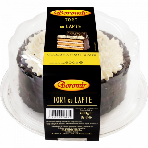 TORT CU CREMĂ DE LAPTE 600G