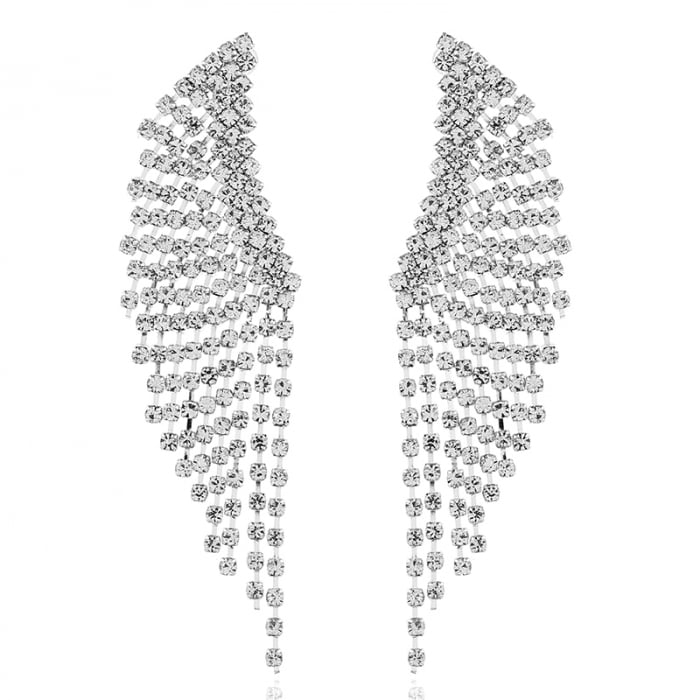 Cercei Angel Wings  decorati cu cristale [1]