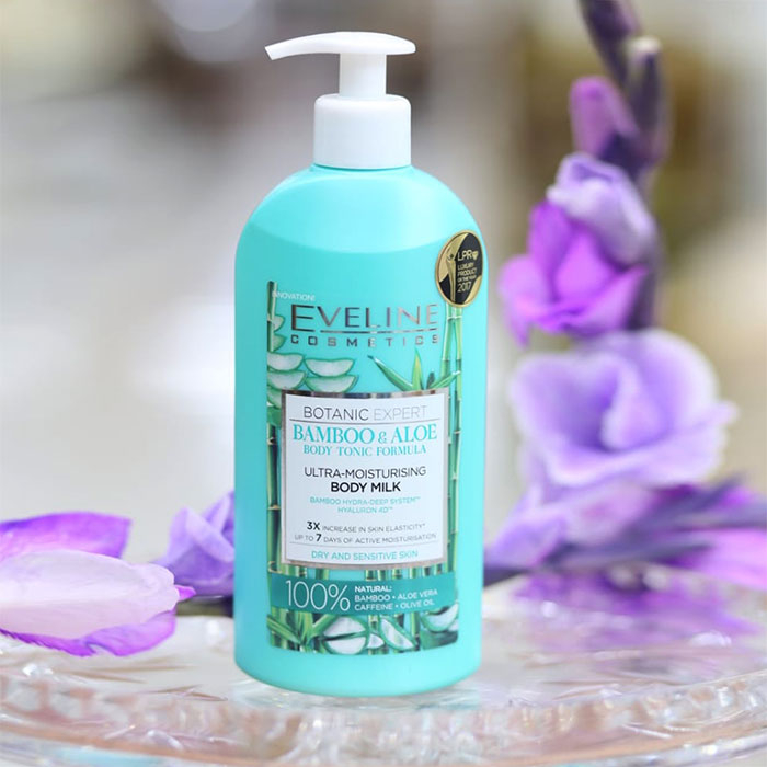 Lapte De Corp Cu Bamboo & Aloe Botanic Expert Ultra-Moisturising Body Milk Eveline Cosmetics [2]