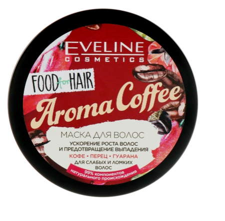 Masca Profesionala Pentru Par Aroma Coffee, Eveline Cosmetics 500ml [2]