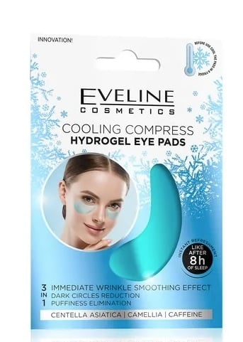 Comprese Pentru Reducerea Cearcanelor Si Umflaturilor De Sub Ochi Cu Hydrogel Racoritoare Eveline Cosmetics [1]