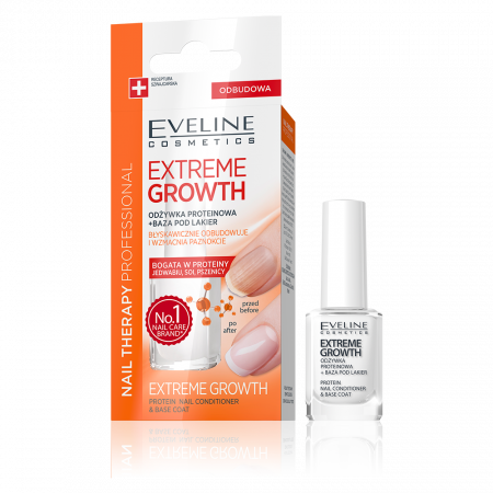 Tratament Profesional Crestere  Extrema  A Unghiilor Cu Proteine de Matase   Eveline Cosmetics [0]