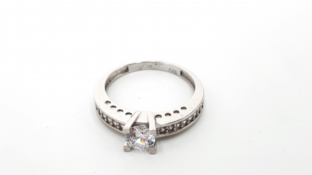 Inel din argint Lovely cu pietre de zirconiu [2]