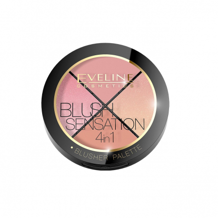 Paleta  Blush Contour Sensation 4 in 1 Eveline Cosmetics [1]