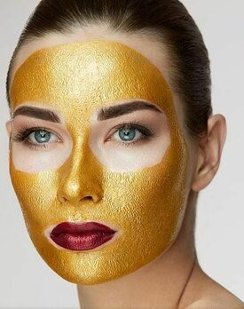 Masca Gold PEEL-OFF Cu Acid Hyaluronic Si Ulei De Argan, Marion [2]