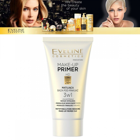 Baza De Machiaj Eveline Cosmetics Make-up Primer, Smoothing 3 in 1 [1]