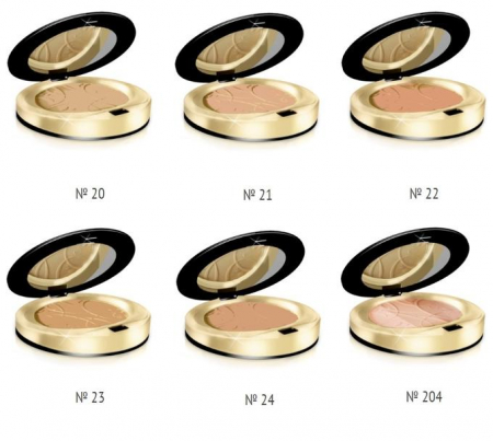 Față - Pudra Minerală Compactă  Celebrities Beauty Powder Eveline Cosmetics