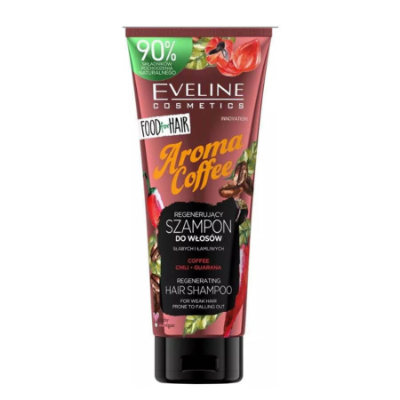 Sampon Vegan 90% Pentru Stimularea Cresterii Parului Cu Aroma De Cafea si Chili Eveline Cosmetics [0]