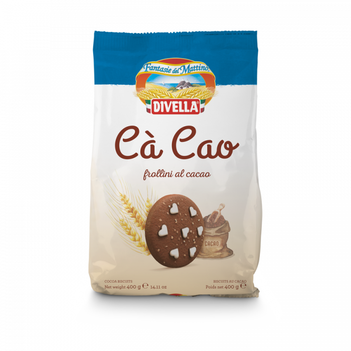 Divella Biscuiti CàCao cu Cacao 400gr [1]
