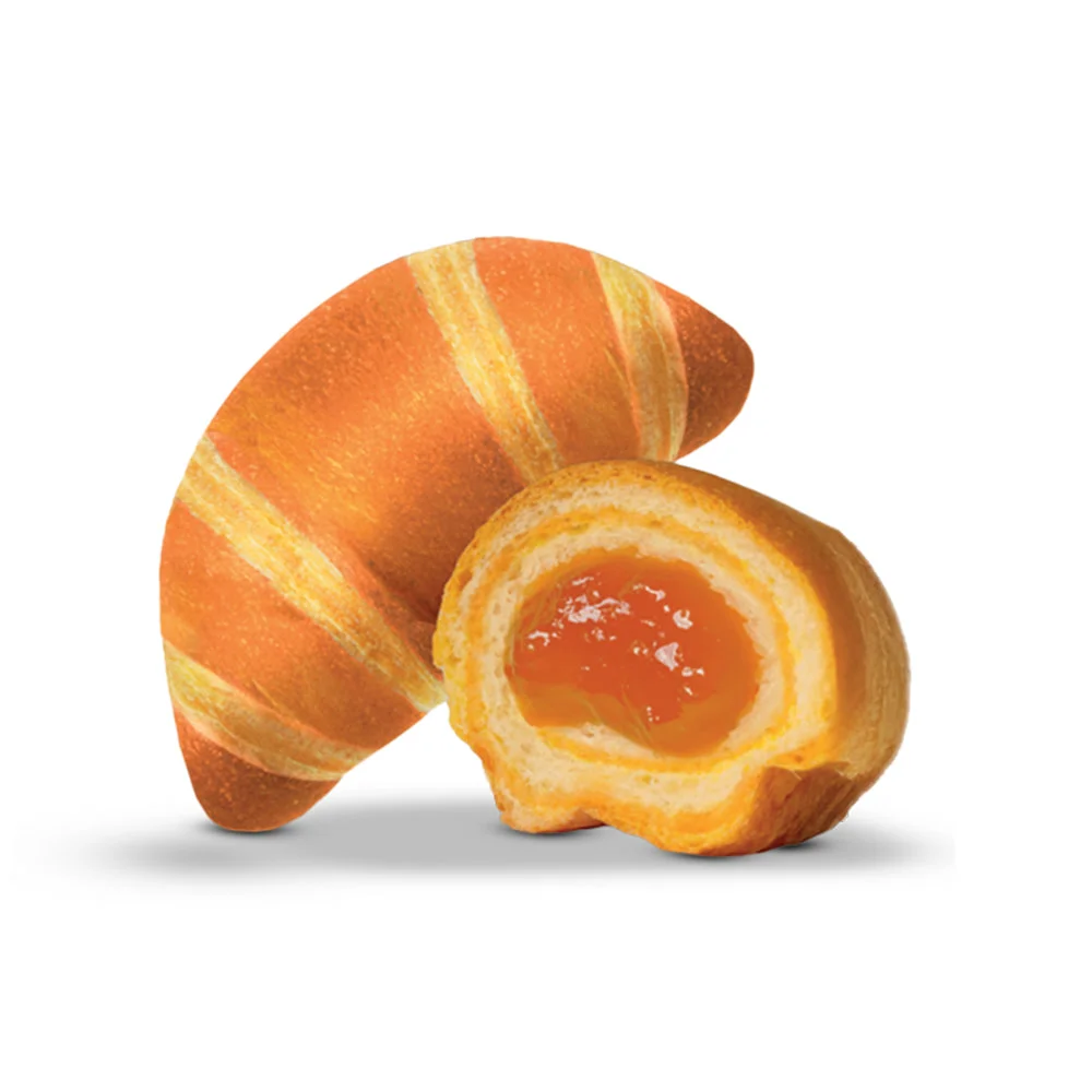 DIVELLA Croissant duble cu foietaj și caise [2]