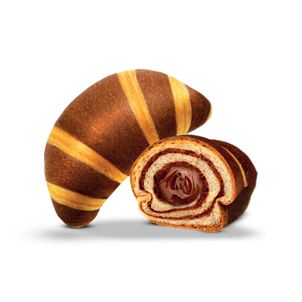 DIVELLA  Croissante duble din foietaj cu ciocolată [2]