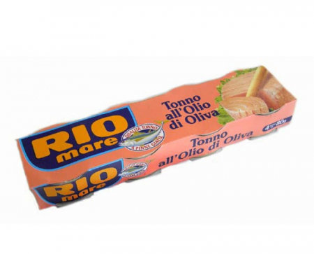 Ton Rio Mare în ulei de măsline 4x80gr [0]