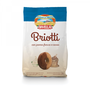 Biscuiti - Divella Biscuiti Briotti cu Smantana si Cacao 400gr