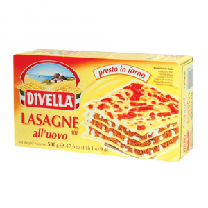 PRODUSE ALIMENTARE - Divella Lasagne cu ou 500gr