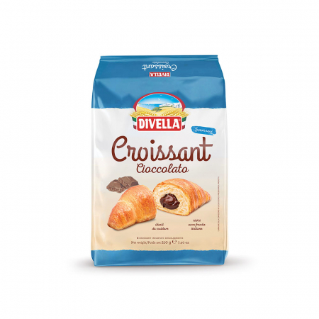 Croissant - DIVELLA Croissant cu ciocolata - 210gr x 5 bucati - Fantasie del Mattino