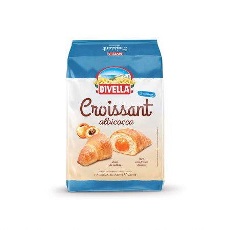Croissant - DIVELLA Croissant cu caise - 210gr x 5 bucati - Fantasie del Mattino