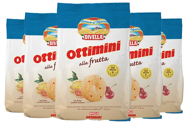 MULTI PACK PROMO - Biscuiți Ottimini cu Fructe