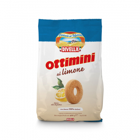 Biscuiti - Divella Biscuiți Ottimini cu Lămâie 400gr