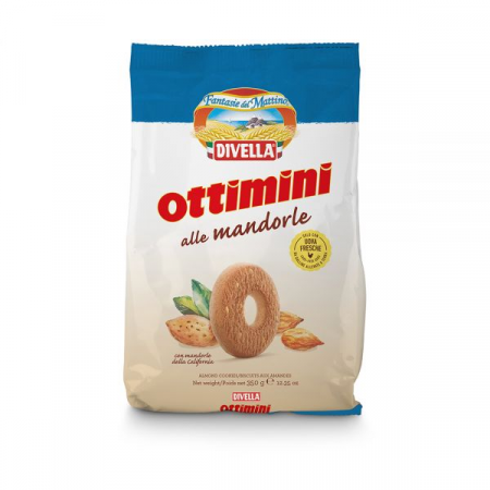 Biscuiti - Divella Biscuiti Ottimini cu Migdale 350gr