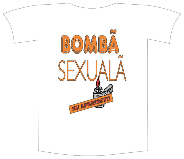 Tricou imprimat "Bomba sexuala" [1]