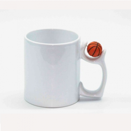 Cadouri personalizabile - Cana alba basket/ fotbal sublimare